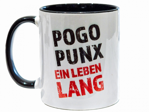 Pogoexpress Keramiktasse – Pogopunx Ein Leben Lang | Offizieller Band Merchandise